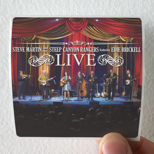 Steve Martin Steve Martin And The Steep Canyon Rangers Feat Edie Brickell Album Cover Sticker Steve Martin Steve Martin And The Steep Canyon Rangers Feat Edie Brickell Album Cover Sticker