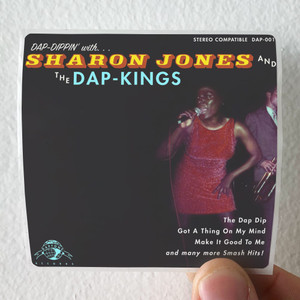 Sharon Jones and The Dap-Kings Dap Dippin With Album Cover Sticker