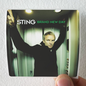 Sting Brand New Day Album Cover Sticker Sting Brand New Day Album Cover Sticker
