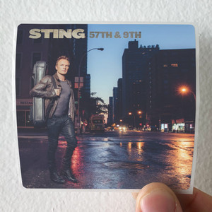 Sting 57Th 9Th 5 Album Cover Sticker Sting 57Th 9Th 5 Album Cover Sticker