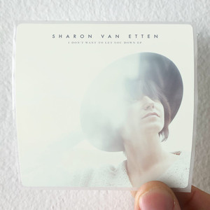 Sharon Van Etten I Dont Want To Let You Down Ep Album Cover Sticker
