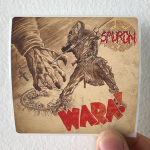 Sauron Wara Album Cover Sticker