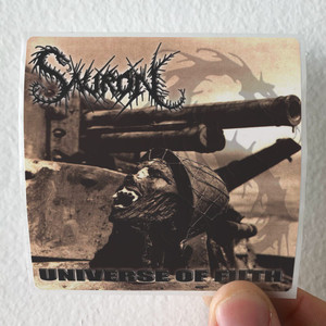 Sauron Universe Of Filth Album Cover Sticker