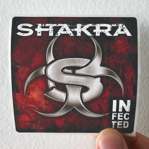 Shakra Infected Album Cover Sticker