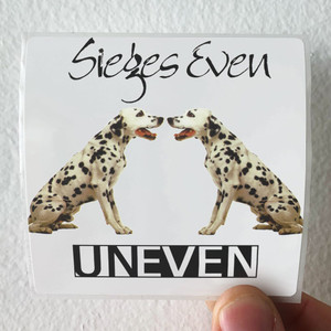 Sieges Even Uneven Album Cover Sticker Sieges Even Uneven Album Cover Sticker