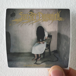 Sinister Downfall A Dark Shining Light Album Cover Sticker