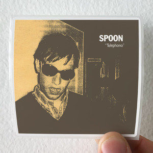 Spoon Telephono Album Cover Sticker