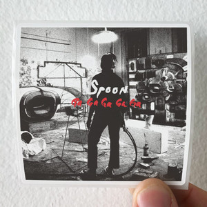 Spoon Ga Ga Ga Ga Ga Album Cover Sticker