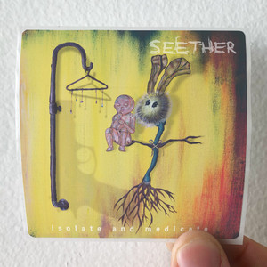 Seether Isolate And Medicate 1 Album Cover Sticker Seether Isolate And Medicate 1 Album Cover Sticker