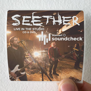 Seether Walmart Soundcheck Live In The Studio Album Cover Sticker