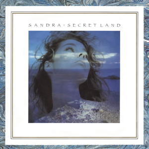 Sandra Secret Land Album Cover Sticker
