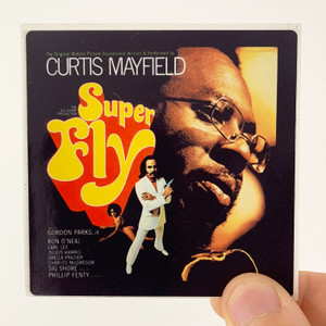 Curtis Mayfield Superfly Album Cover Sticker