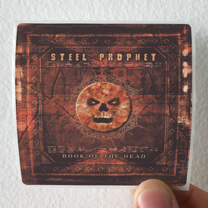 Steel Prophet Book Of The Dead Album Cover Sticker Steel Prophet Book Of The Dead Album Cover Sticker