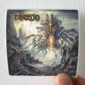 Signal The Firing Squad Earth Harvest Album Cover Sticker Signal The Firing Squad Earth Harvest Album Cover Sticker