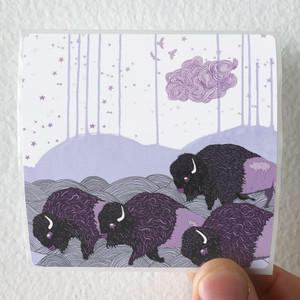 Shels Plains Of The Purple Buffalo Album Cover Sticker