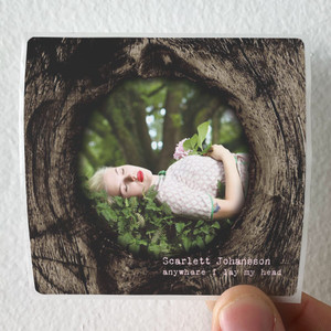 Scarlett Johansson Anywhere I Lay My Head Album Cover Sticker