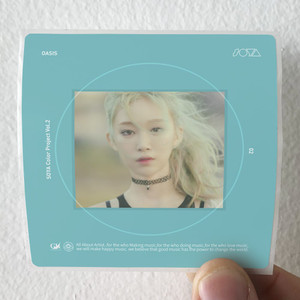 Soya Soya Color Project Vol2 Oasis Album Cover Sticker