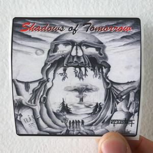 Speedica Shadows Of Tomorrow Album Cover Sticker Speedica Shadows Of Tomorrow Album Cover Sticker