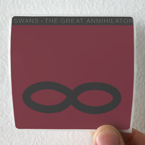 Swans The Great Annihilator Album Cover Sticker
