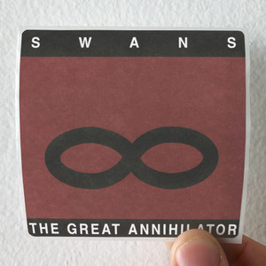 Swans The Great Annihilator 3 Album Cover Sticker