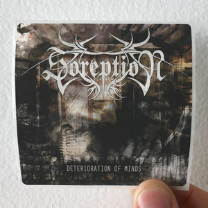 Soreption Deterioration Of Minds Album Cover Sticker Soreption Deterioration Of Minds Album Cover Sticker