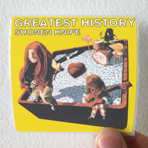 Shonen Knife Greatest History Album Cover Sticker