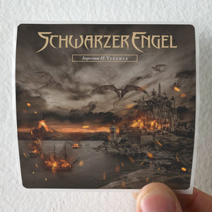 Schwarzer Engel Imperium Ii Titania Album Cover Sticker