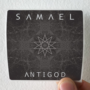 Samael Antigod Album Cover Sticker
