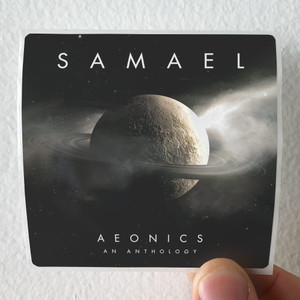 Samael Aeonics An Anthology Album Cover Sticker