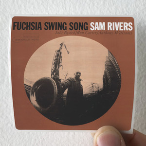 Sam Rivers Fuchsia Swing Song Album Cover Sticker Sam Rivers Fuchsia Swing Song Album Cover Sticker