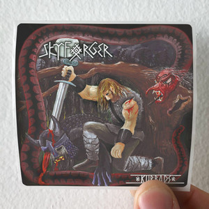 Skyforger Kurbads Album Cover Sticker