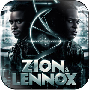 Zion and Lennox Los Verdaderos Album Cover Sticker Zion and Lennox Los Verdaderos Album Cover Sticker