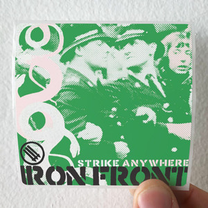 Strike Anywhere Iron Front 1 Album Cover Sticker