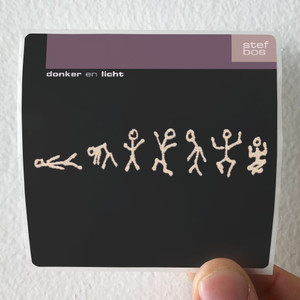 Stef Bos Donker En Licht Album Cover Sticker