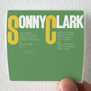 Sonny Clark Sonny Clark Quintets Album Cover Sticker Sonny Clark Sonny Clark Quintets Album Cover Sticker