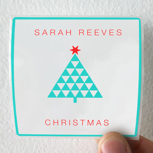 Sarah Reeves Christmas Album Cover Sticker Sarah Reeves Christmas Album Cover Sticker