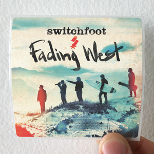 Switchfoot Fading West Album Cover Sticker Switchfoot Fading West Album Cover Sticker