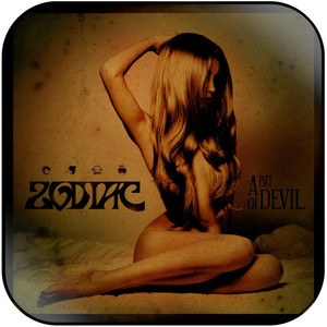 Zodiac A Bit Of Devil Album Cover Sticker Zodiac A Bit Of Devil Album Cover Sticker