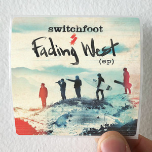 Switchfoot Fading West 2 Album Cover Sticker Switchfoot Fading West 2 Album Cover Sticker