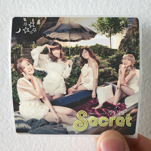 Secret Starlight Moonlight Album Cover Sticker