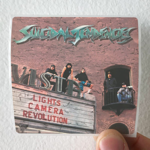 Suicidal Tendencies Lights Camera Revolution 1 Album Cover Sticker Suicidal Tendencies Lights Camera Revolution 1 Album Cover Sticker