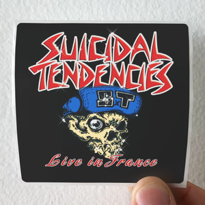 Suicidal Tendencies Live In Paris Album Cover Sticker Suicidal Tendencies Live In Paris Album Cover Sticker