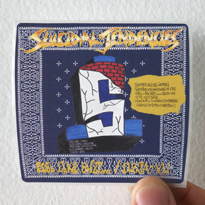 Suicidal Tendencies Controlled By Hatred Feel Like Shit Deja Vu 1 Album Cover Sticker