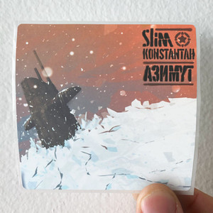 Slim Azimut Album Cover Sticker Slim Azimut Album Cover Sticker