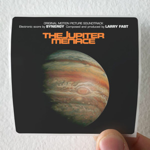 Synergy The Jupiter Menace Album Cover Sticker Synergy The Jupiter Menace Album Cover Sticker