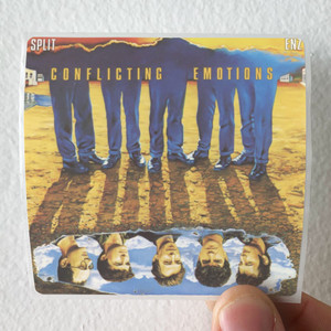 Split Enz Conflicting Emotions Album Cover Sticker Split Enz Conflicting Emotions Album Cover Sticker