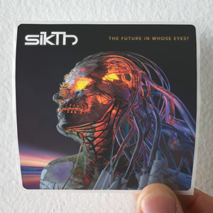 SikTh The Future In Whose Eyes Album Cover Sticker SikTh The Future In Whose Eyes Album Cover Sticker