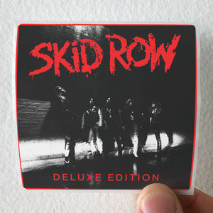 Skid Row Skid Row 1 Album Cover Sticker Skid Row Skid Row 1 Album Cover Sticker