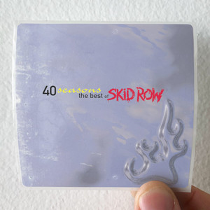 Skid Row 40 Seasons The Best Of Skid Row Album Cover Sticker Skid Row 40 Seasons The Best Of Skid Row Album Cover Sticker
