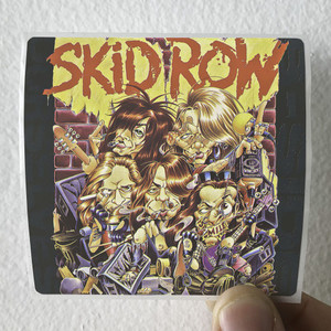 Skid Row B Side Ourselves Album Cover Sticker Skid Row B Side Ourselves Album Cover Sticker